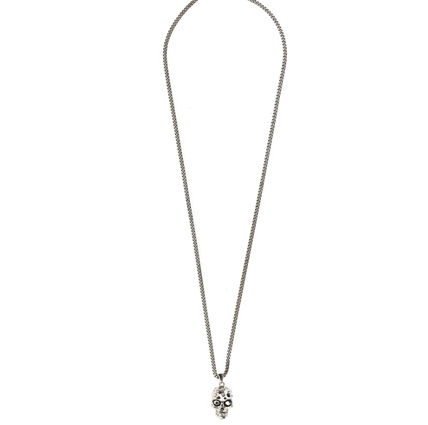 Alexander Mcqueen Skull Necklace – Elite Bijoux